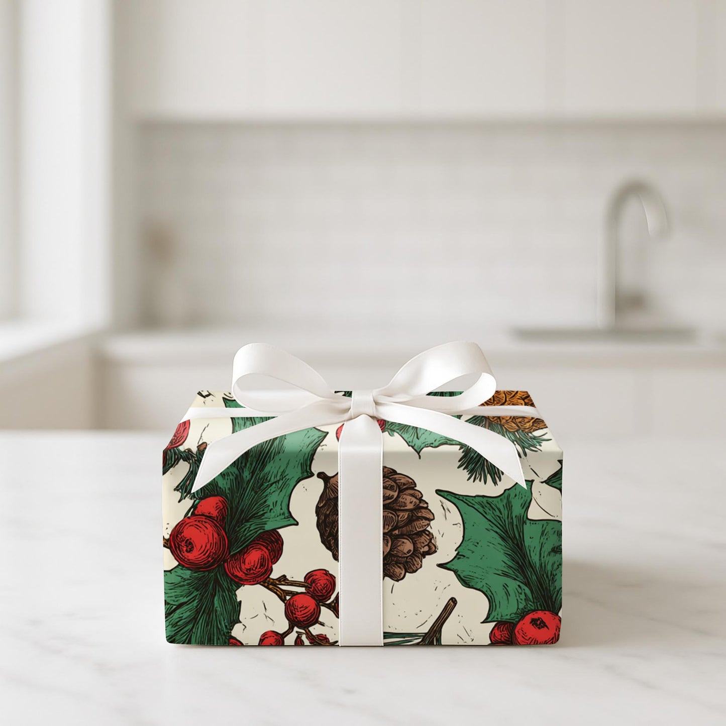 Festive Christmas Holly