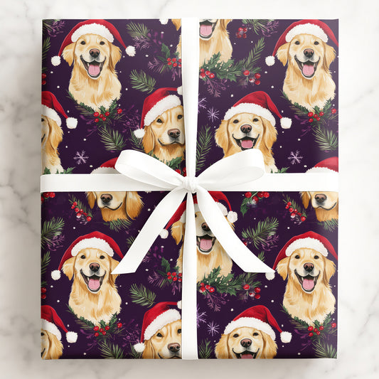 Festive Retriever Cheer