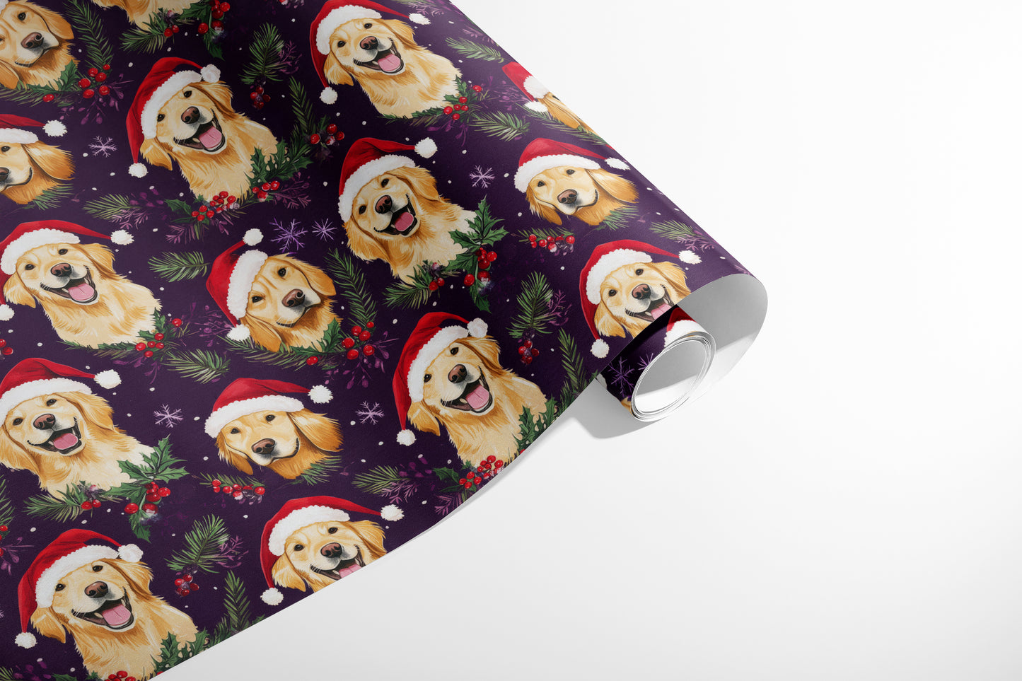 Festive Retriever Cheer