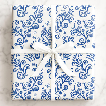 Folk Festive Scrollwork