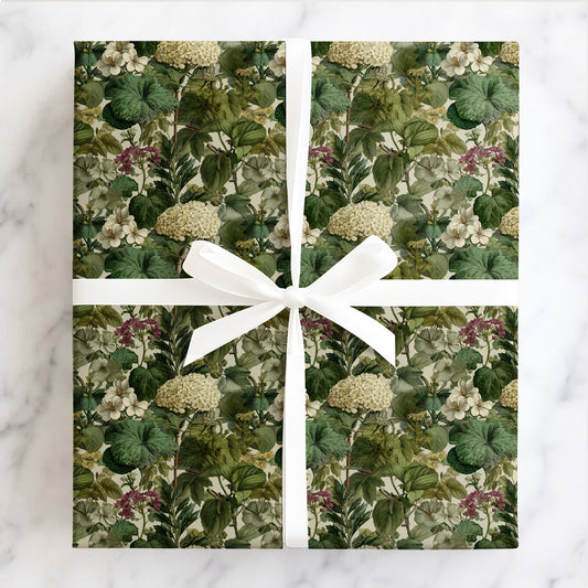 Forest Green Florals