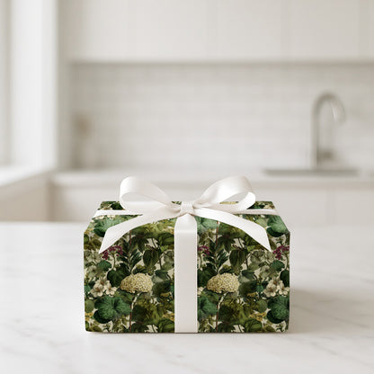 Forest Green Florals
