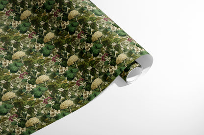 Forest Green Florals