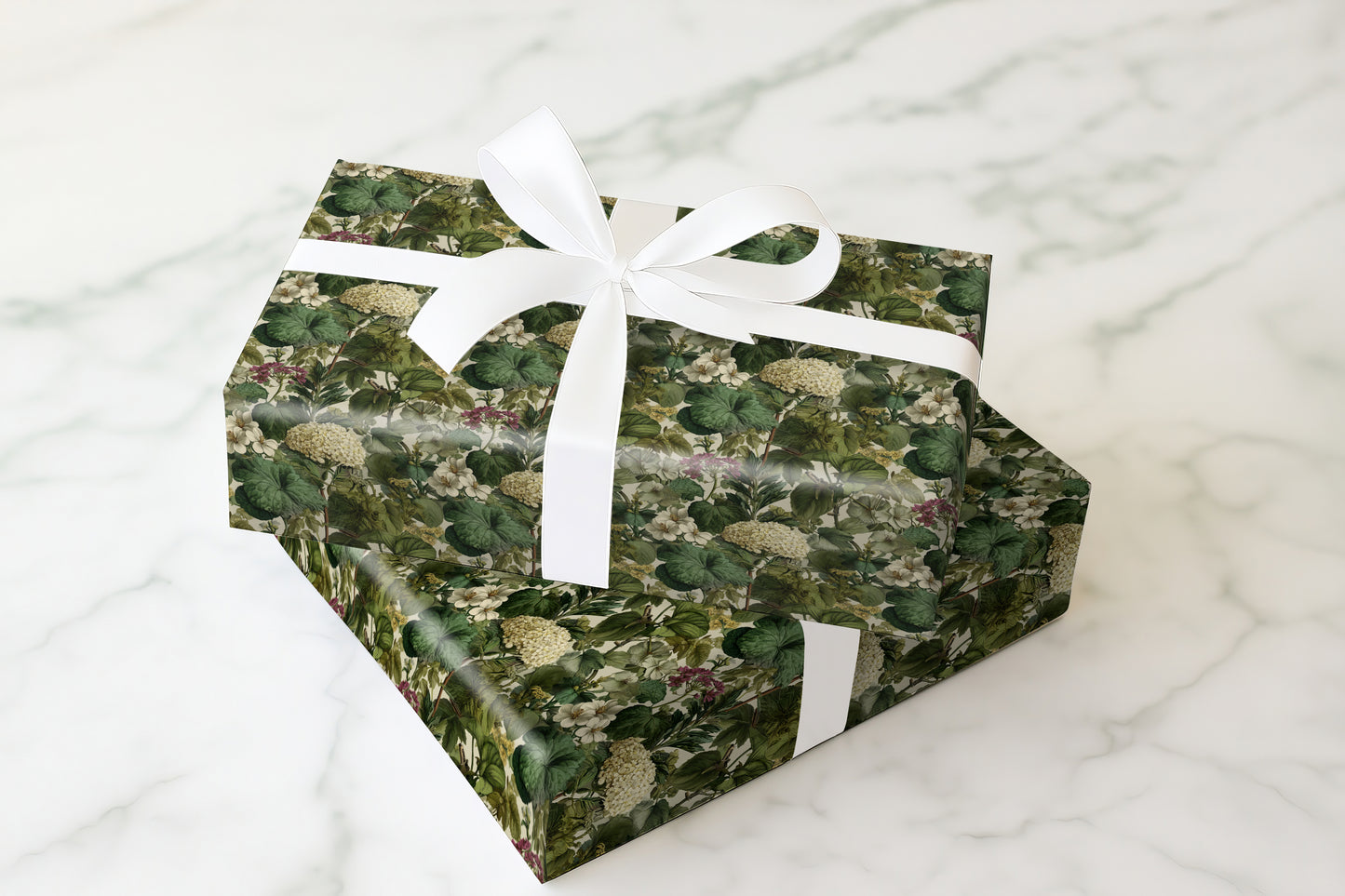 Forest Green Florals