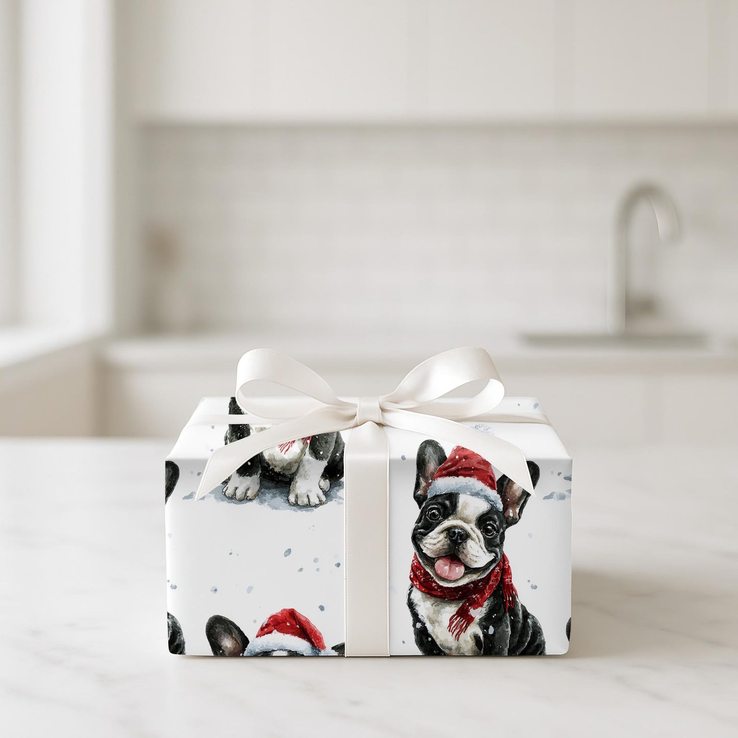 French Bulldog Christmas Cheer