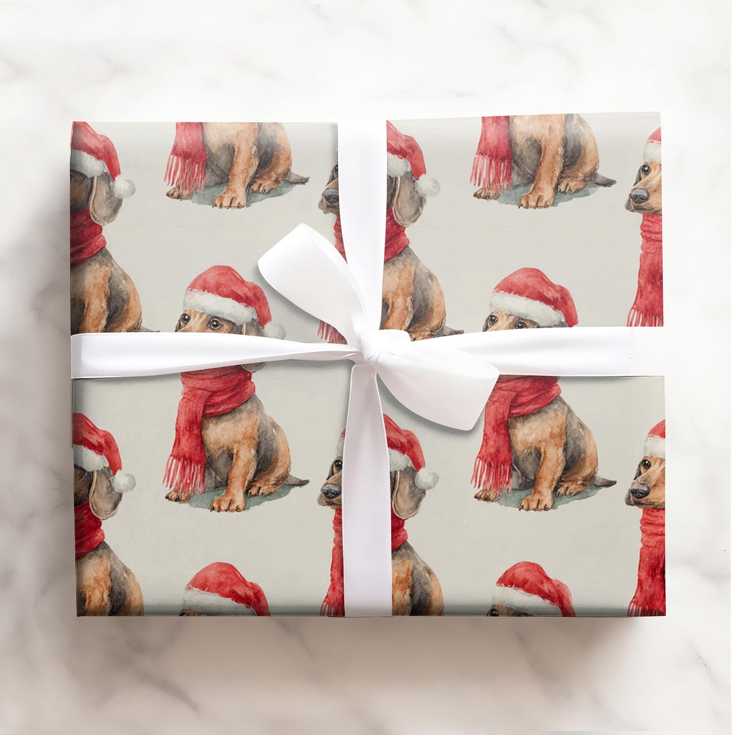 Fur-tive Little Santas