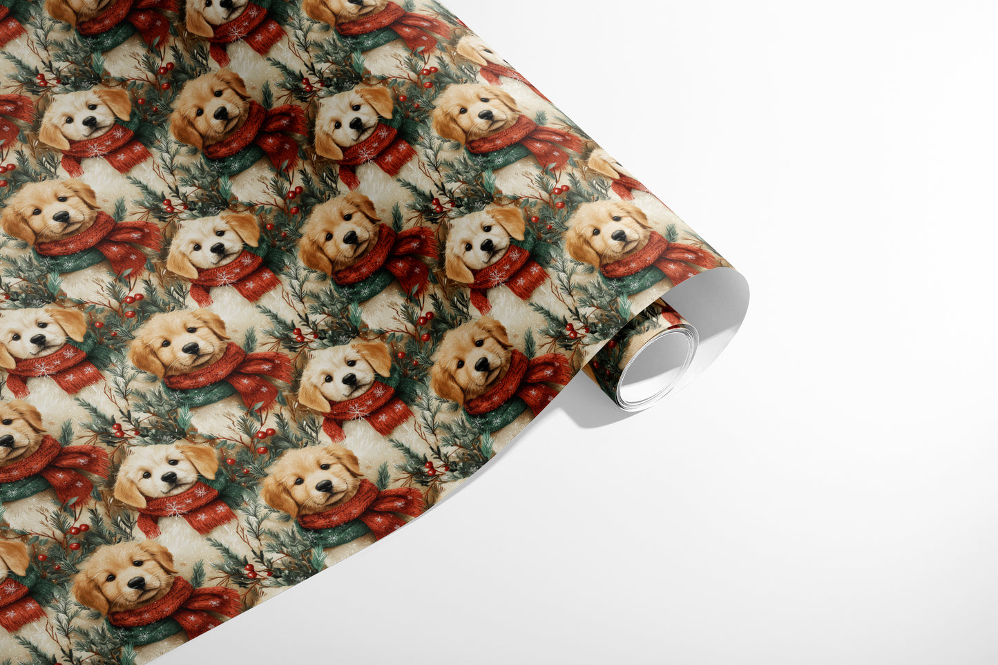 Golden Paws for Christmas