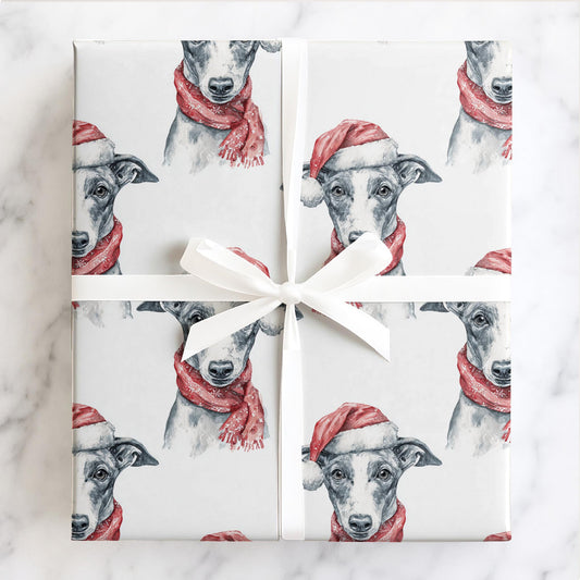 Greyhound Winter Wishes