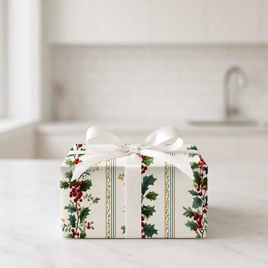 Holly Garland Stripes