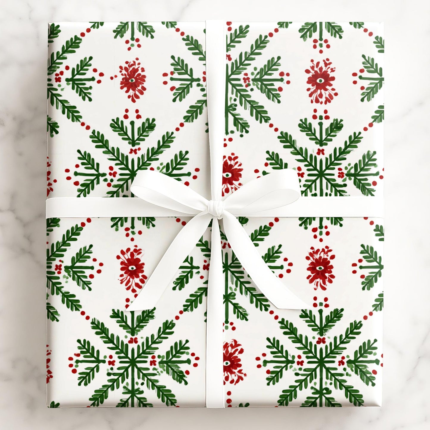 Jingle Leaf Snowflakes