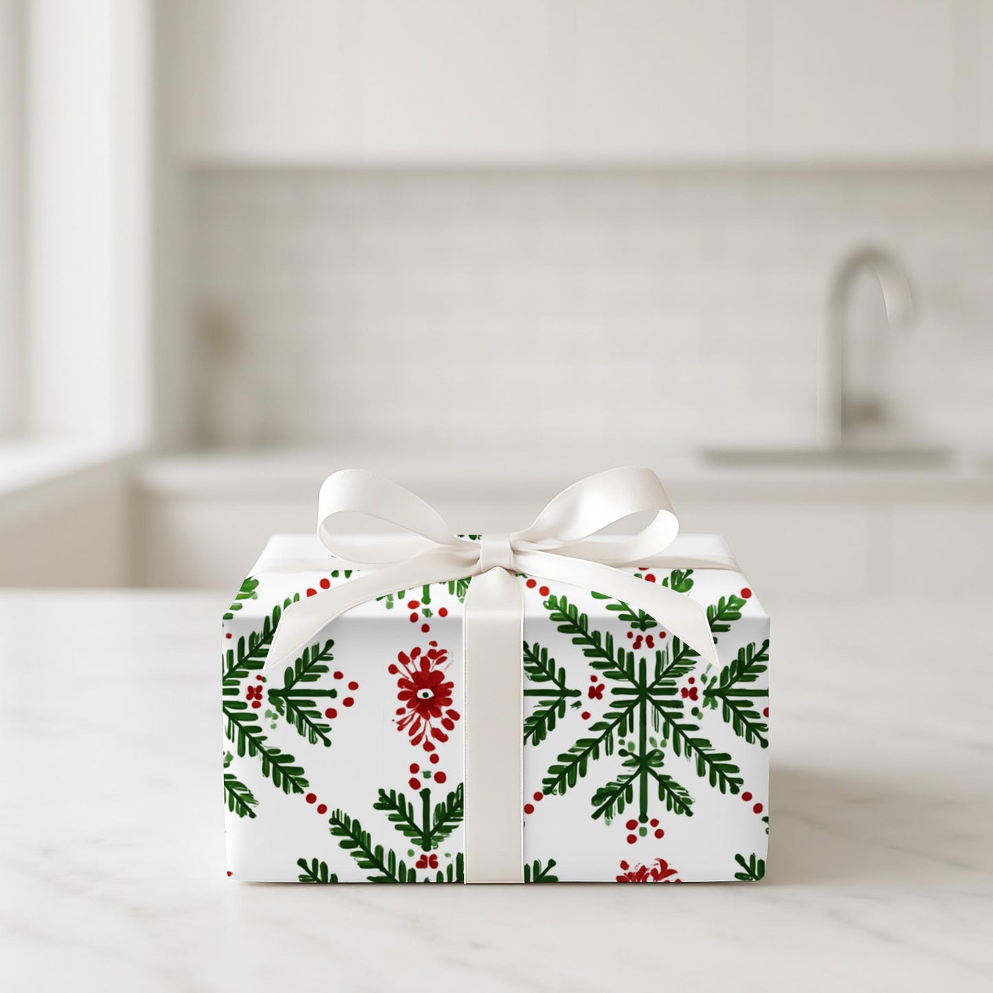 Jingle Leaf Snowflakes