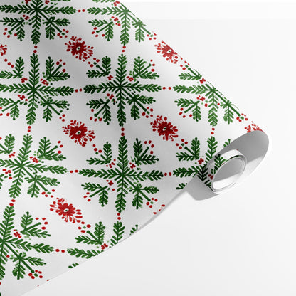 Jingle Leaf Snowflakes