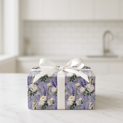 Lavender Vintage Florals