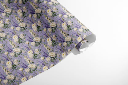 Lavender Vintage Florals