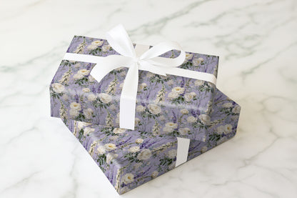 Lavender Vintage Florals