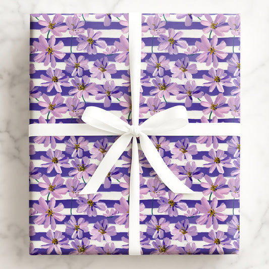 Lilac Florals & Lines