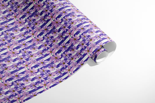 Lilac Florals & Lines