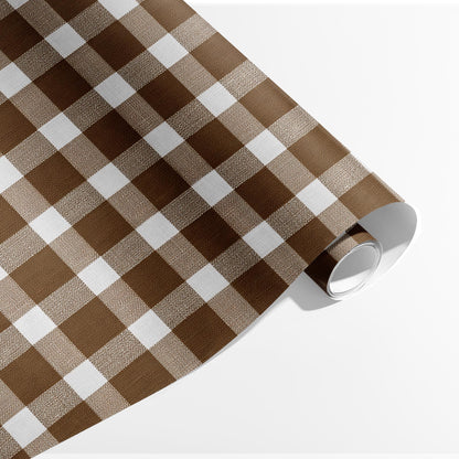 Mocha Gingham