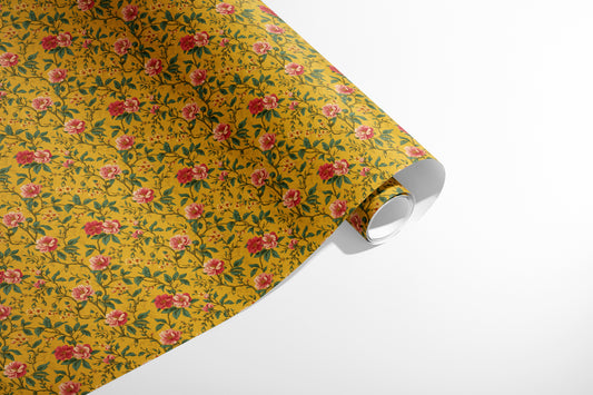 Mustard Floral Archive