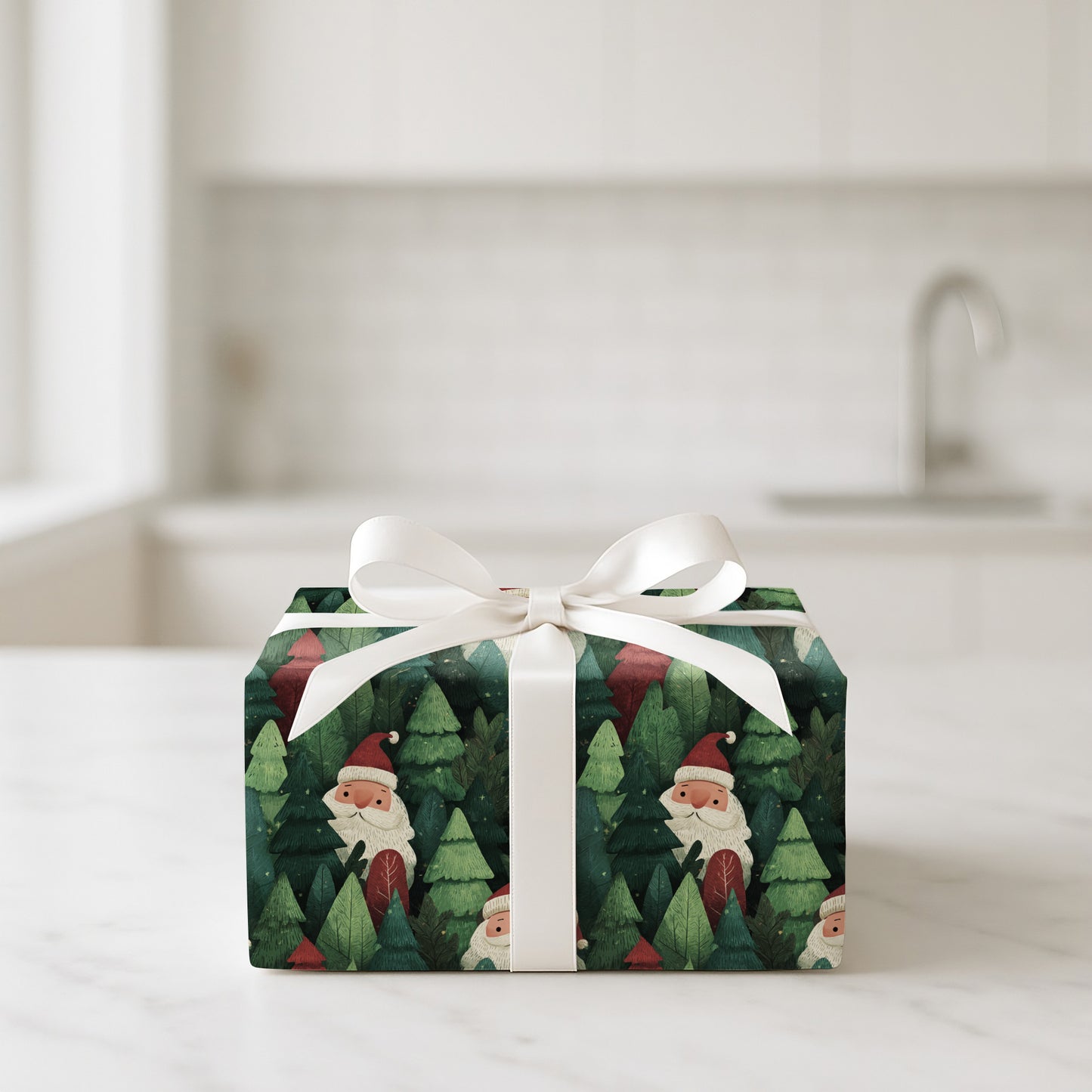Peek-a-Santa