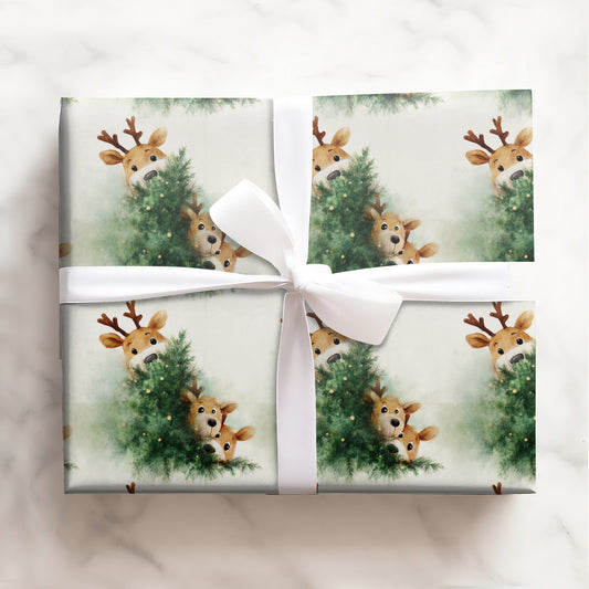 Peekaboo Reindeer