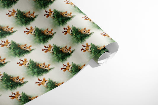 Peekaboo Reindeer