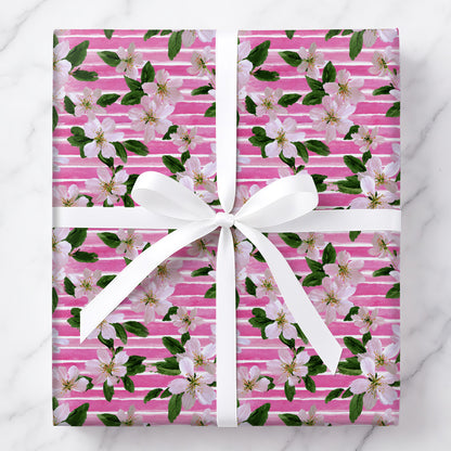 Pink Stripe Blooms