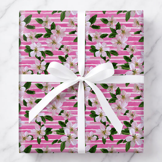 Pink Stripe Blooms