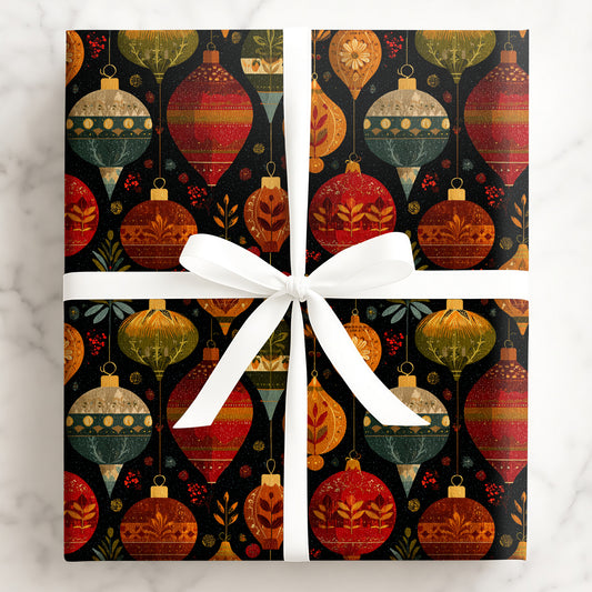 Retro Festive Baubles