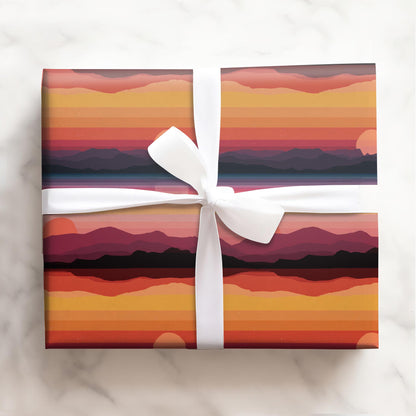 Saffron Sunset Drift