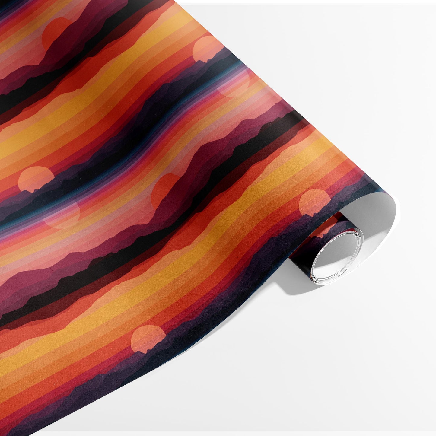 Saffron Sunset Drift