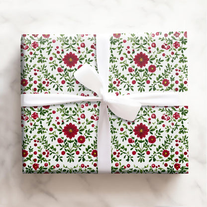 Scarlet Petals & Berries