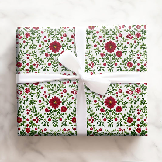 Scarlet Petals & Berries