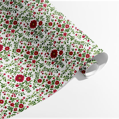 Scarlet Petals & Berries