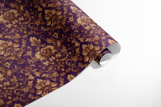 Sepia Scrollwork