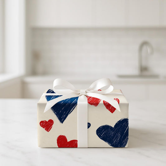 Red, White & Hearts