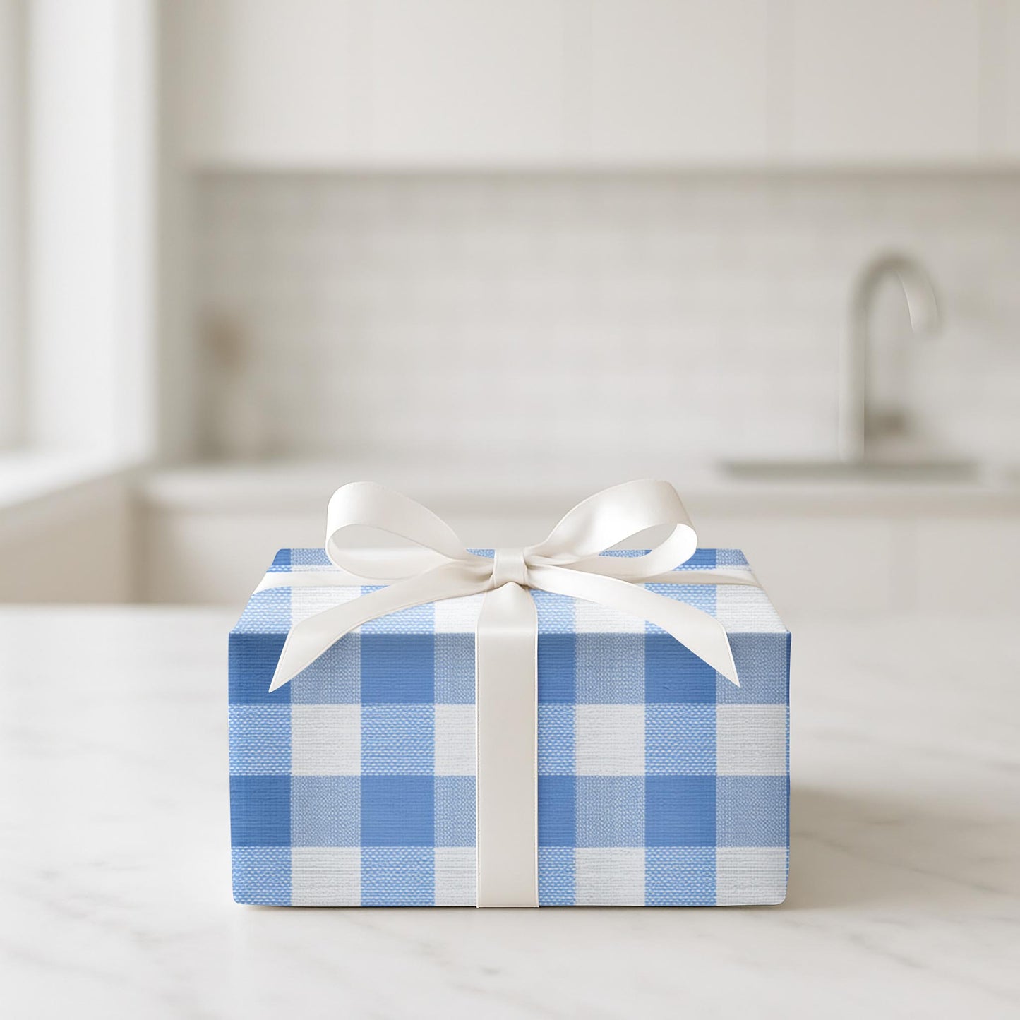Sky Blue Gingham