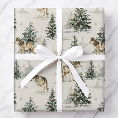 Snowy Wolf Wonderland