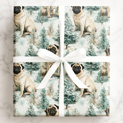 Snug as a Pug in Snow