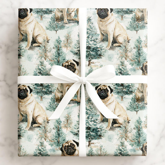 Snug as a Pug in Snow