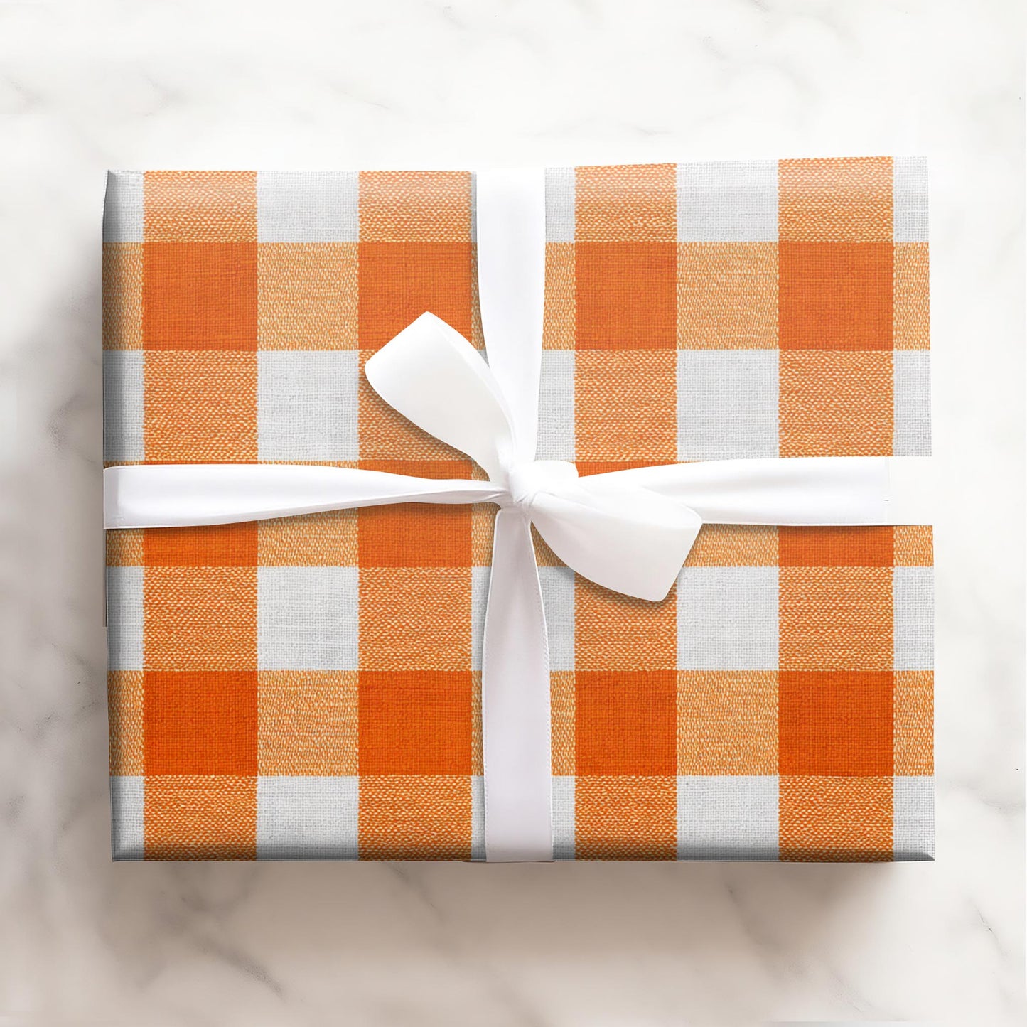 Tangerine Gingham