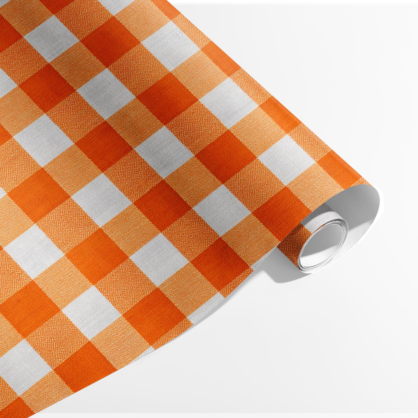 Tangerine Gingham