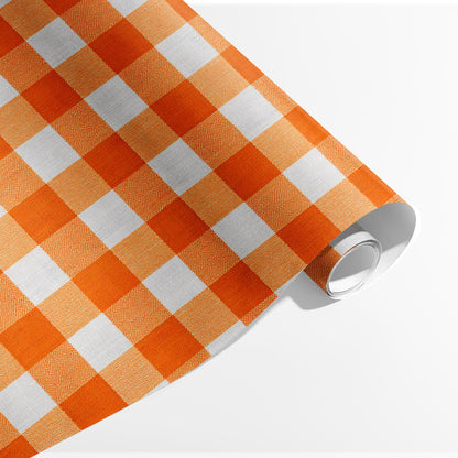 Tangerine Gingham