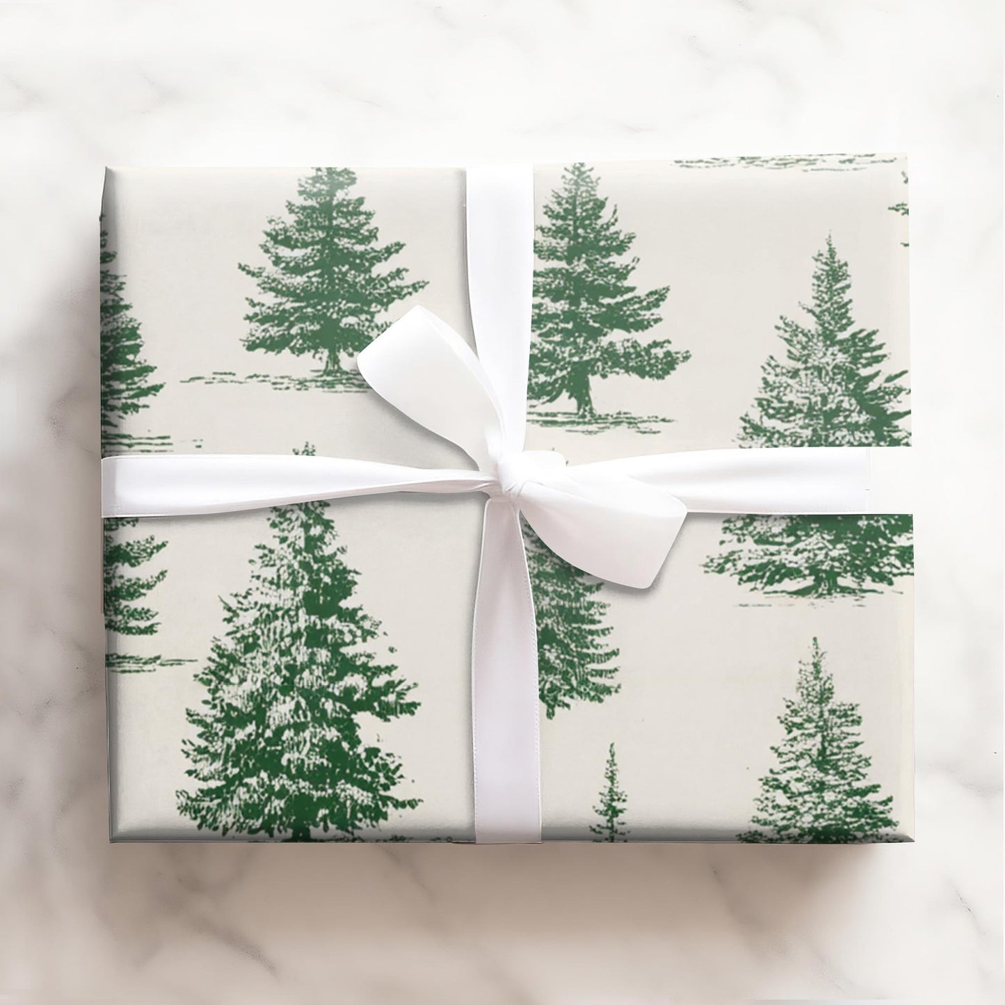 Winter Evergreen Wonderland