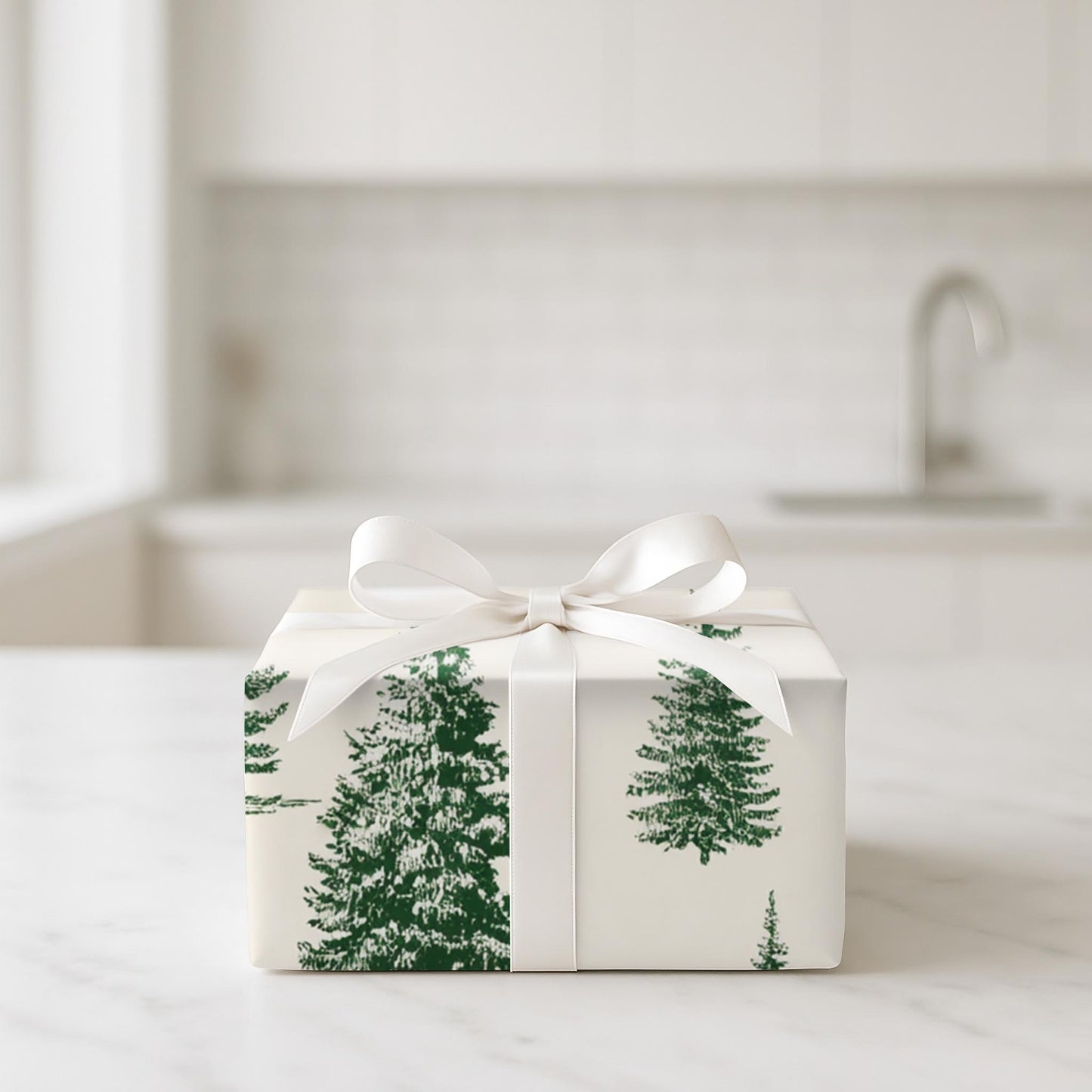 Winter Evergreen Wonderland