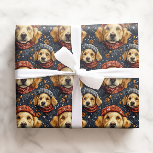 Yuletide Golden Retriever